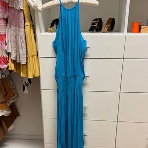 Ramy Brook Vibrant Blue Maxi Dress